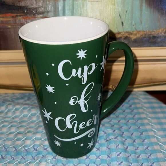 Cup of cheer holiday coffee mug 16 fluid ounces - Picture 3 of 4